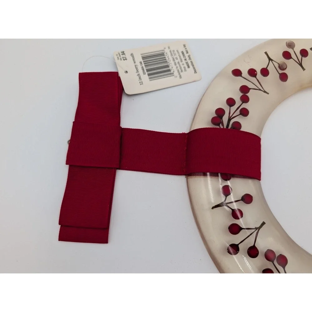 Plastic Berry‎ Wreath Resin 12 Inch Walmart